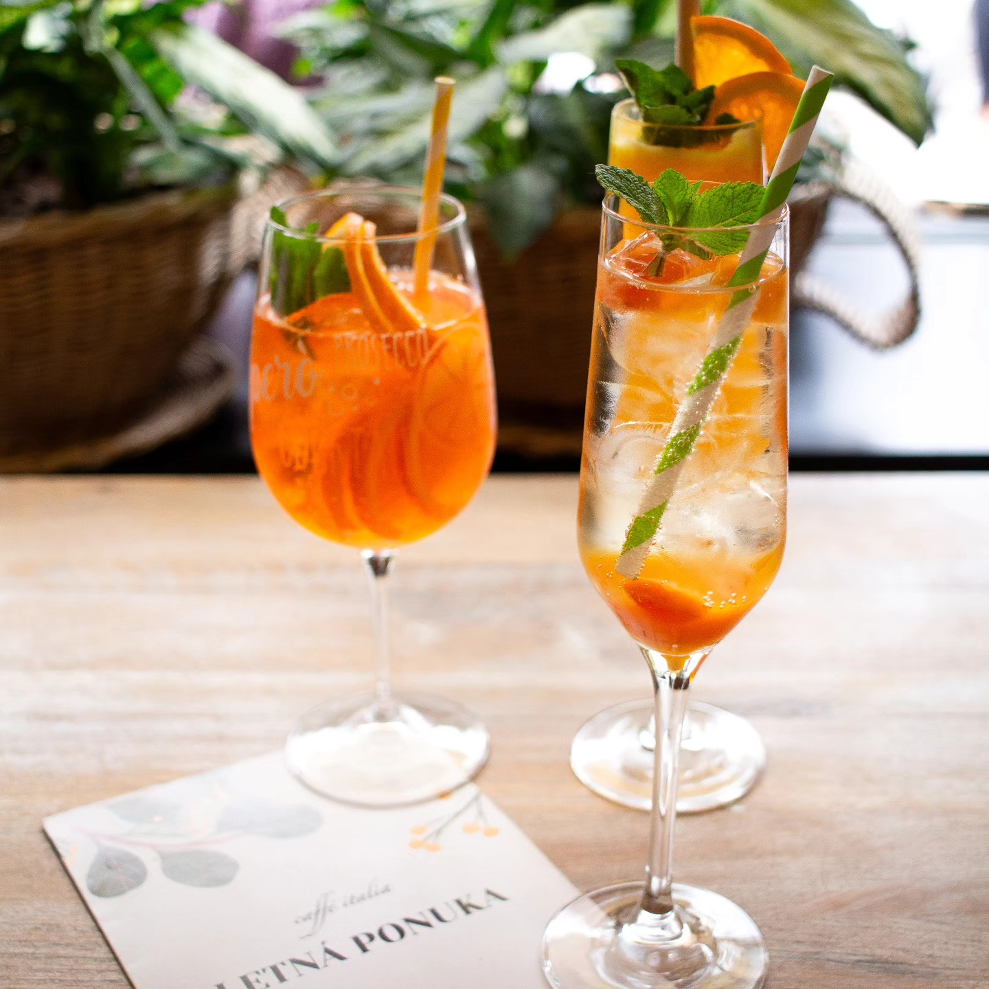 Caffè Italia, večerný koktail