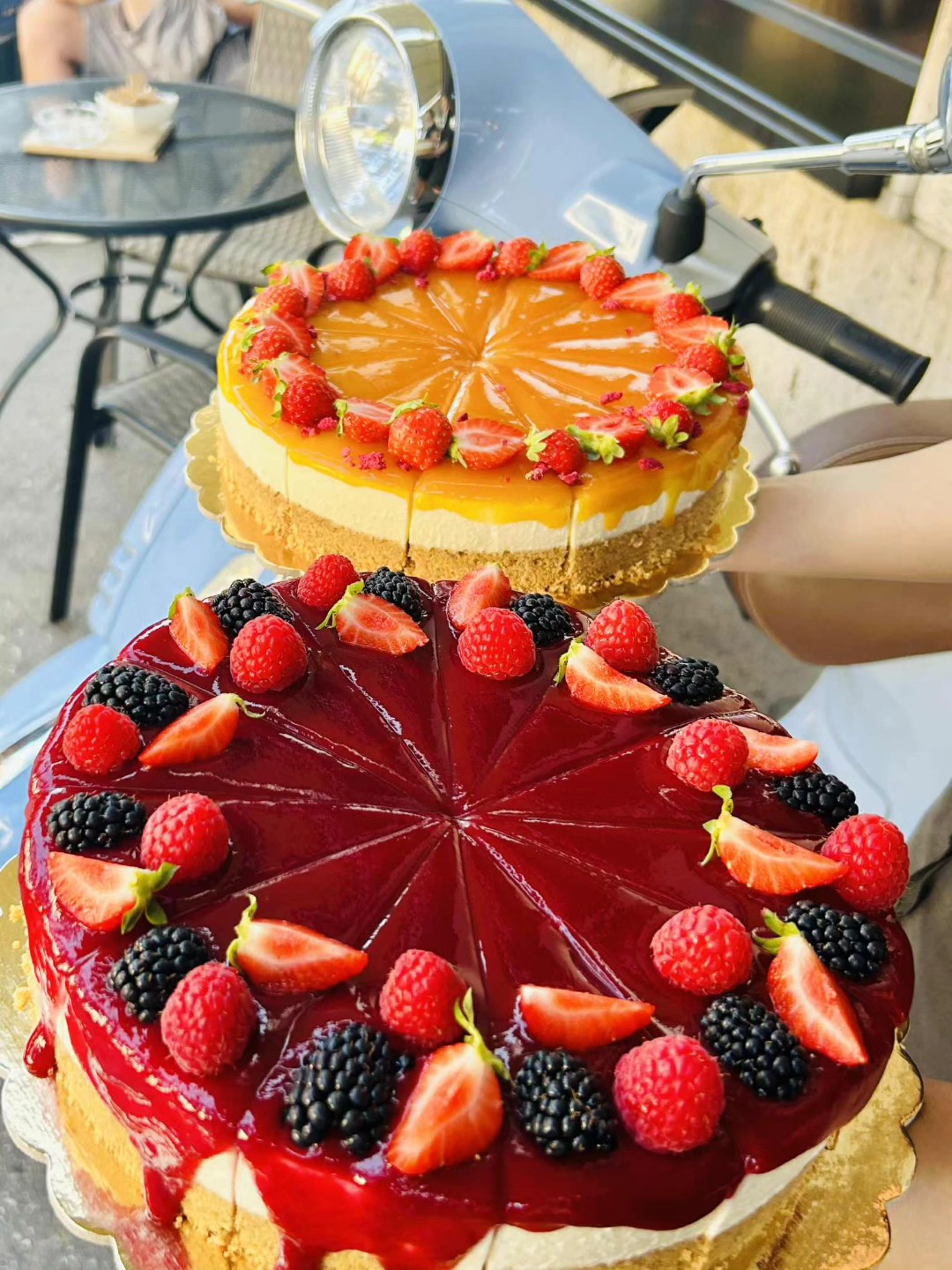 Caffè Italia, dezert na tanieri