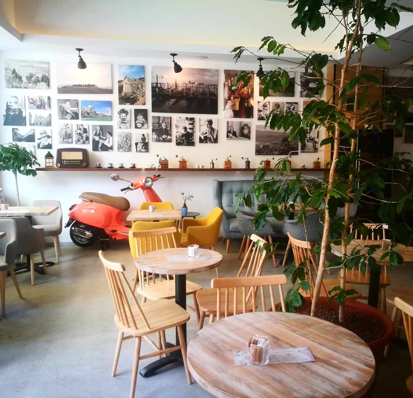 Caffè Italia Žilina, pohľad do kaviarne